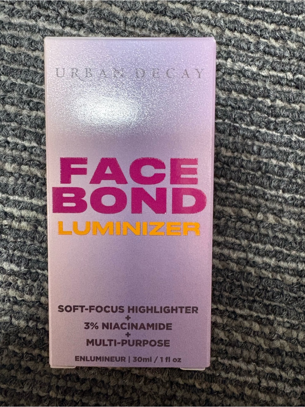 Urban Decay Face Bond Luminizer - Pink and Gold Packaging